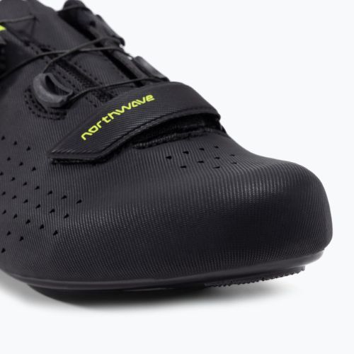 Pantofi de ciclism pentru bărbați Northwave Core Plus 2 negru/galben 80211012