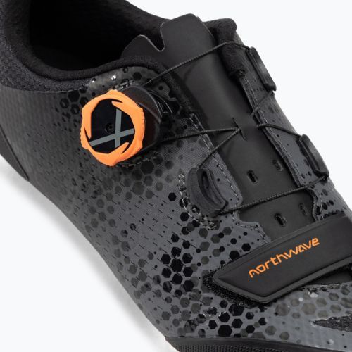 Ghete de ciclism pentru bărbați Northwave Razer 2 graphite orange 80222013