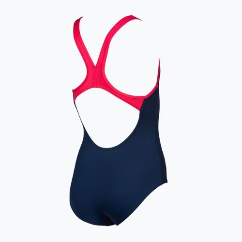 Costum de baie pentru copii ARENA Biglogo Swim Pro Back One Piece 708 albastru marin 001332/708