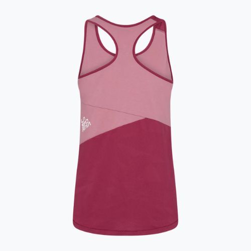 La Sportiva Charm Tank tricou de alpinism pentru femei roz O80405502