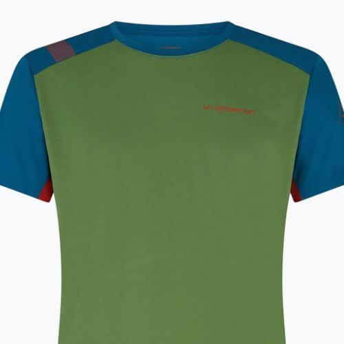 Tricou de alpinism pentru bărbați La Sportiva Grip verde-albastru N87718623