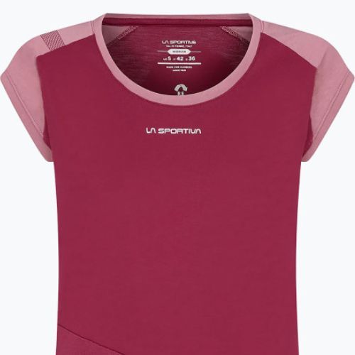 La Sportiva Tricou de alpinism pentru femei Hold roz O81502405