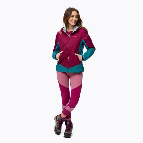 Jachetă hibridă pentru femei La Sportiva Across Primaloft Jkt roșu-albastru Q36502624