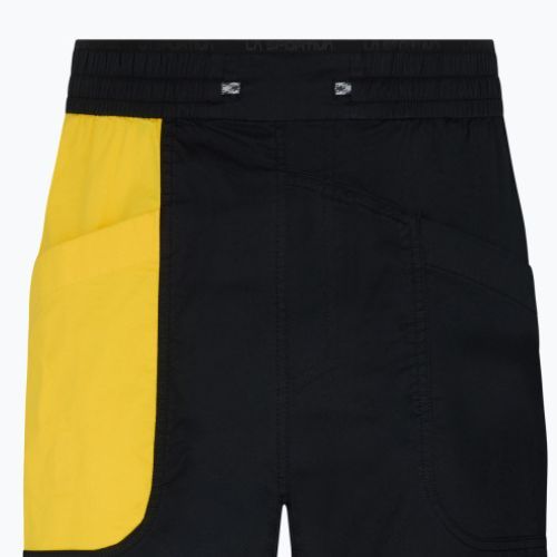 Pantaloni scurți de alpinism pentru bărbați La Sportiva Bleauser negru N62999100