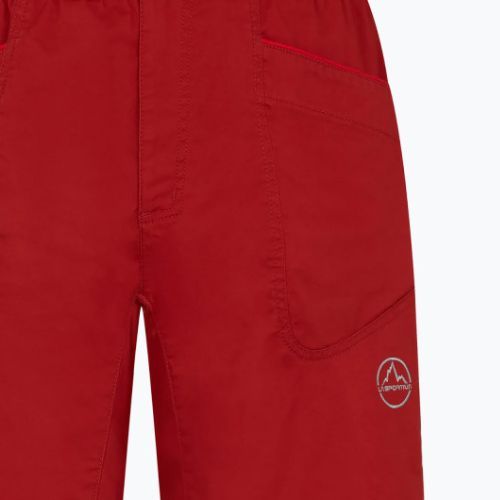 Pantaloni scurți de alpinism pentru bărbați La Sportiva Esquirol roșu N78313313