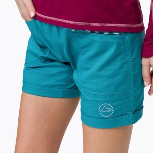La Sportiva Ramp Pantaloni scurți de alpinism pentru femei, albastru O57624625
