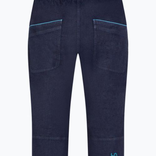 Pantaloni de alpinism pentru bărbați La Sportiva Cave Jeans albastru marin H97610624