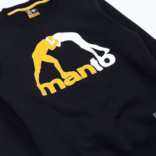 Tricou pentru bărbați MANTO Classic 20 negru MNB436
