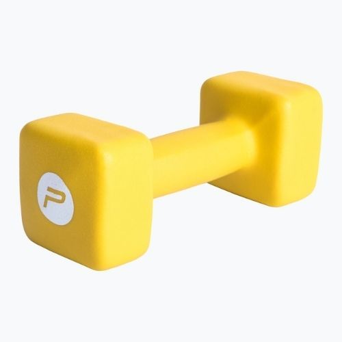 Halteră din neopren Pure2Improve 5 kg galben P2I201430