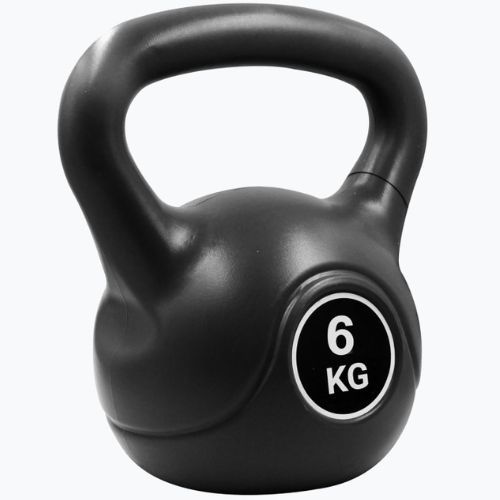 Kettlebell 6 kg Pure2Improve negru P2I202090