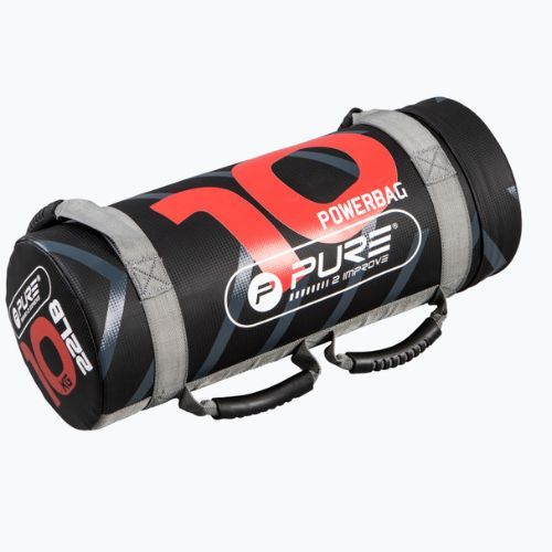 10 kg sac de box Pure2Improve Power Bag roșu-negru P2I201720
