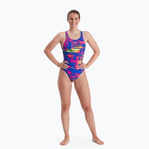 Costum de baie dintr-o bucată Speedo Allover Recordbreaker pentru femei, colorat 68-09015G631