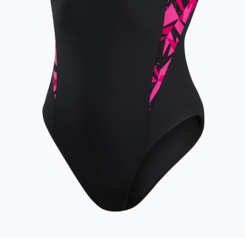 Speedo Hyperboom Splice Muscleback costum de baie o bucată pentru femei negru 68-13470G720