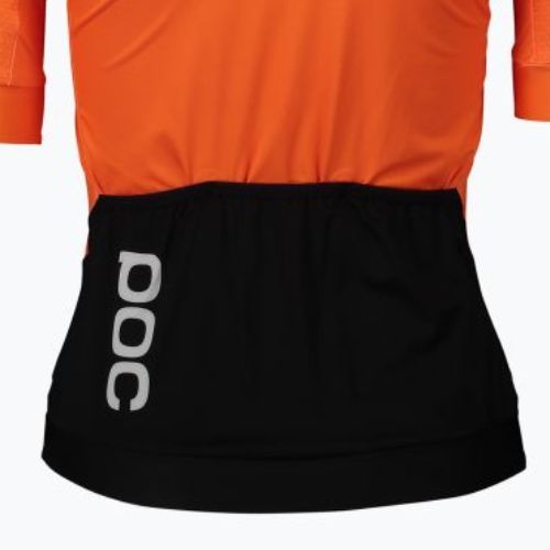 Tricoul de ciclism pentru femei POC Essential Road zink orange