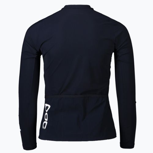 Femei ciclism cu mânecă lungă POC Essential Road navy black