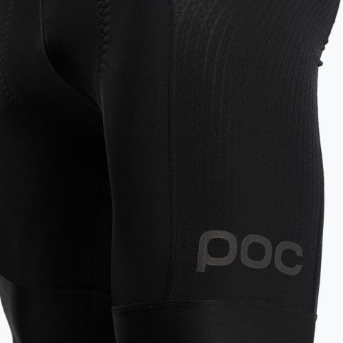 Pantaloni scurți de ciclism pentru bărbați POC Aero VPDs Bib Shorts uranium black