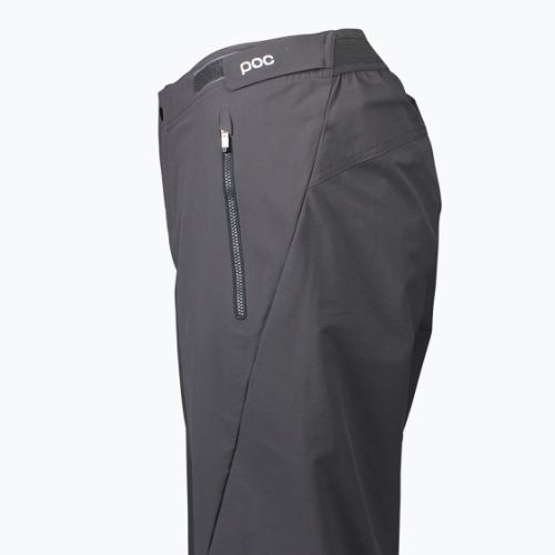 Pantaloni scurți de ciclism pentru bărbați POC Essential Enduro sylvanite grey