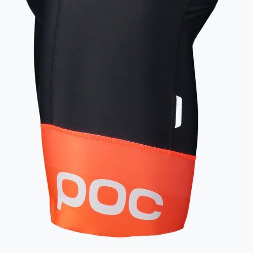 Pantaloni scurți de ciclism pentru bărbați POC Essential Road VPDs Bib Shorts uranium black/hydrogen white