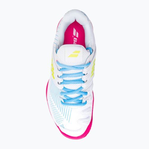 Pantofi de tenis pentru femei BABOLAT 22 Propulse Fury Clay alb 31S22554
