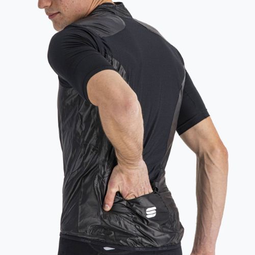 Veste de ciclism Sportful Hot Pack Easylight negru pentru bărbați 1102027.002