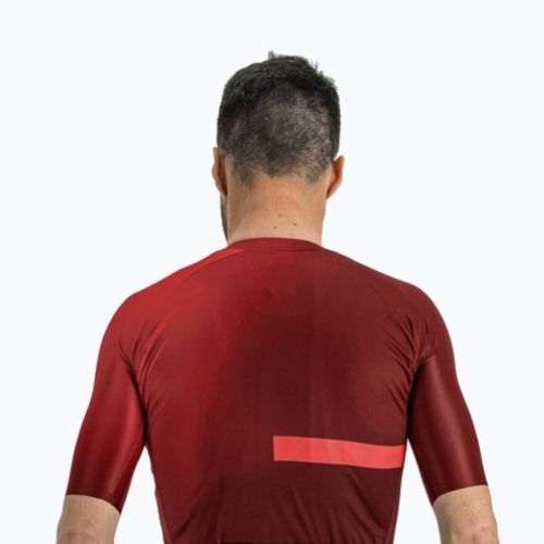 Tricou de ciclism Sportful Bomber roșu pentru bărbați 1122029.140