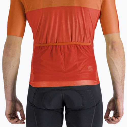 Tricou de ciclism Sportful Light Pro pentru bărbați, portocaliu 1122004.140