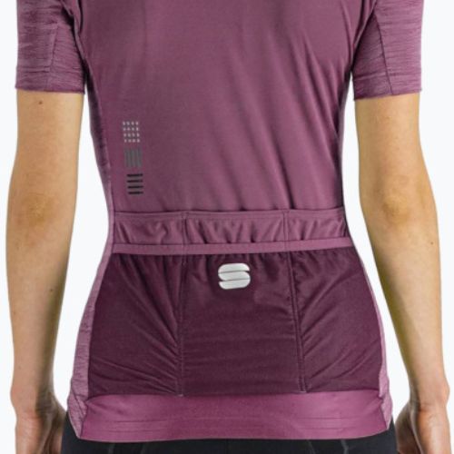 Sportful Supergiara tricou de ciclism pentru femei violet 1121026.569