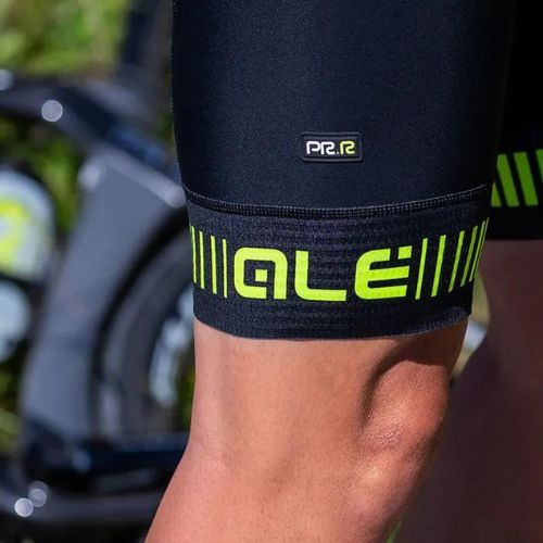 Pantaloni scurți de ciclism Alé Strada Bibshort pentru bărbați negru L15054018