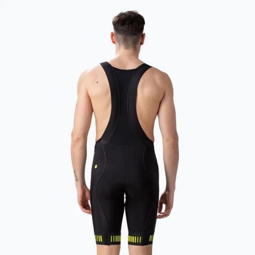 Pantaloni scurți de ciclism Alé Strada Bibshort pentru bărbați negru L15054018