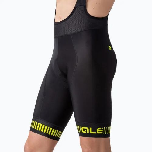 Pantaloni scurți de ciclism Alé Strada Bibshort pentru bărbați negru L15054018