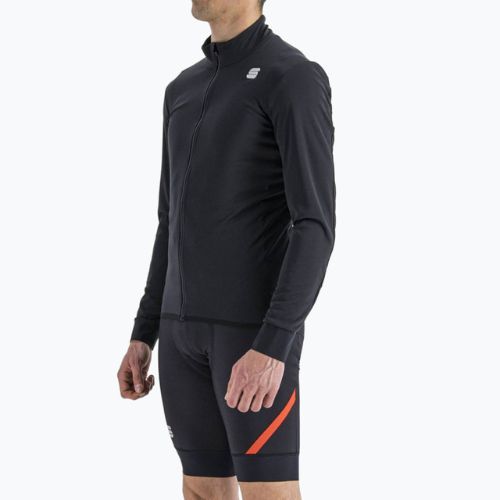 Jachetă de ciclism Sportful Fiandre Light No Rain pentru bărbați negru 1120021.002