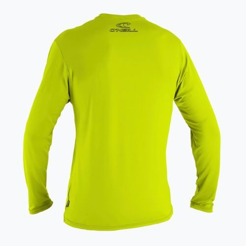 Cămașă de bărbați O'Neill Basic Skins LS Sun Shirt verde lime 4339
