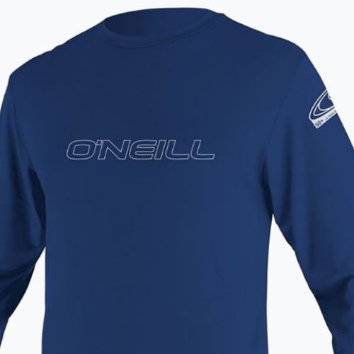 O'Neill Basic Skins LS cu mânecă lungă pentru bărbați O'Neill Basic Skins LS Long Sleeve Sun Shirt albastru marin 4339