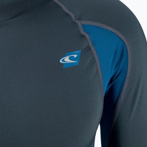 Tricou de surf pentru bărbați O'Neill Premium Skins LS Rash Guard albastru marin 4170B