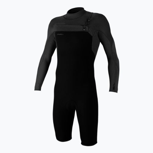 Costum de baie pentru bărbați O'Neill Hyperfreak 2mm Chest Zip L/S Spring wetsuit negru 5496