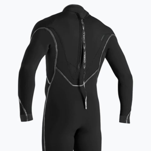 Bărbați O'Neill Psycho One 4/3 Back Zip Full costum de înot negru 5419