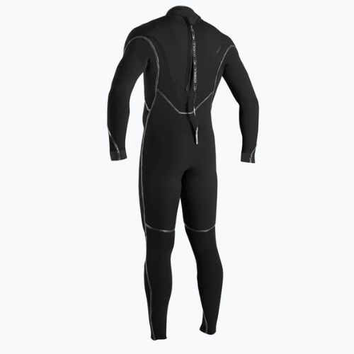 Bărbați O'Neill Psycho One 4/3 Back Zip Full costum de înot negru 5419