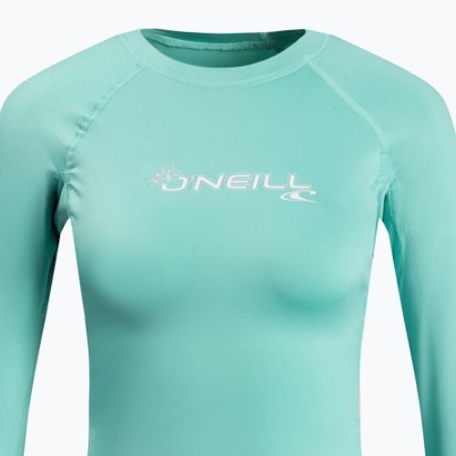 Tricou de înot pentru femei O'Neill Basic Skins LS Rash Guard albastru 3549