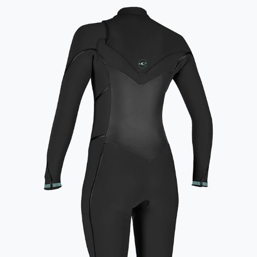 Costum de înot pentru femei 4/3+mm O'Neill Psycho Tech Chest Zip Full negru 5339
