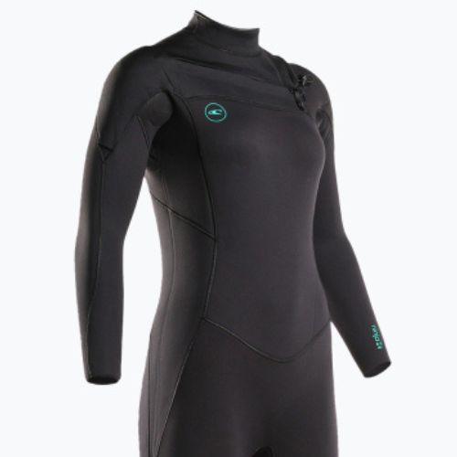 Costum de neopren pentru femei 4/3mm O'Neill Ninja Chest Zip Full negru 5473