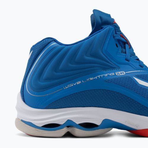 Mizuno Wave Lightning Z6 Mid pantofi de volei albastru V1GA200524