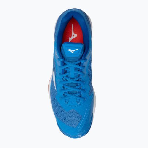 Pantofi de handbal Mizuno Wave Stealth V albastru X1GA180024