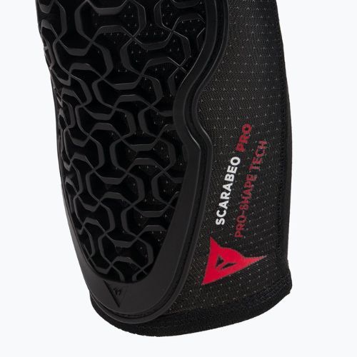 Protectoare de cot pentru copii pentru ciclism Dainese Scarabeo Pro black