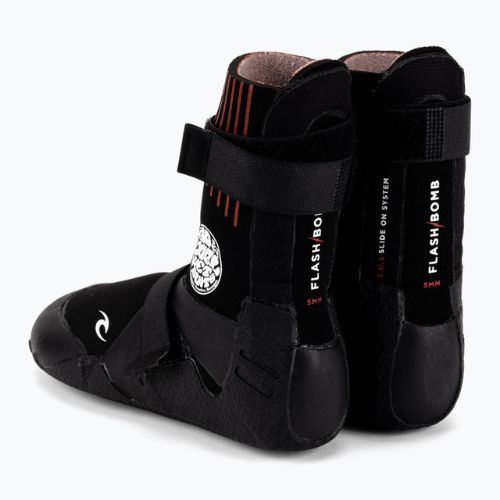 Pantofi de apă pentru bărbați Rip Curl Flashbomb 5mm Round Toe 90 negru WBOYCF