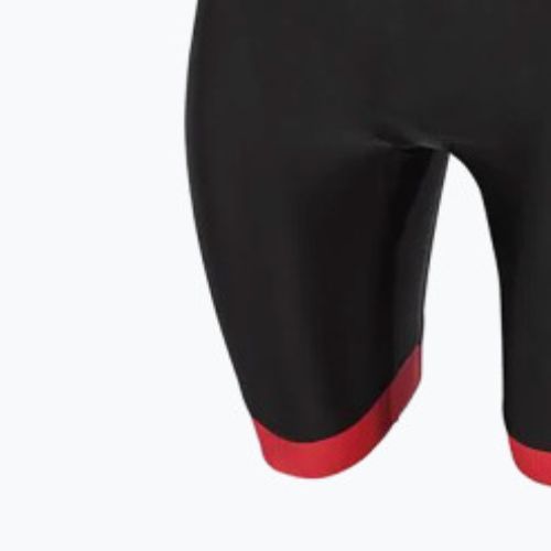 Costum de triatlon pentru bărbați Zone3 Aquaflo Fullzip negru TS20MAQPS101