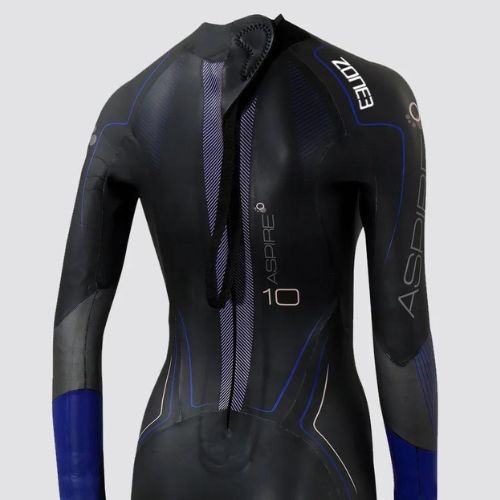 Costum de triatlon pentru femei Zone3 Aspire negru WS19WASP101