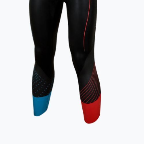 Costum de neopren pentru bărbați de 5/4mm pentru triatlon Zone3 Aspire Limited Edition Print negru WS19MLTD101