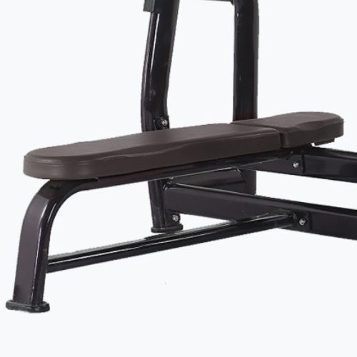 Bauer Fitness banc de antrenament cu haltere olimpice negru PLM-524