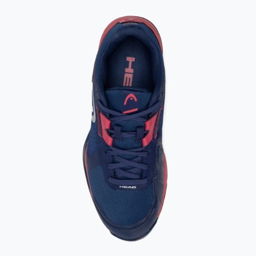 Pantofi de tenis HEAD Sprint Team 3.5 Clay pentru femei, albastru marin 274312
