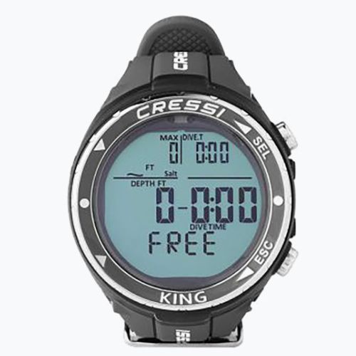 Computer de scufundări Cressi King negru KS842050